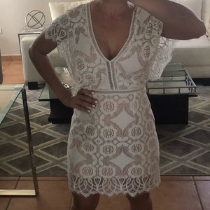 White dress